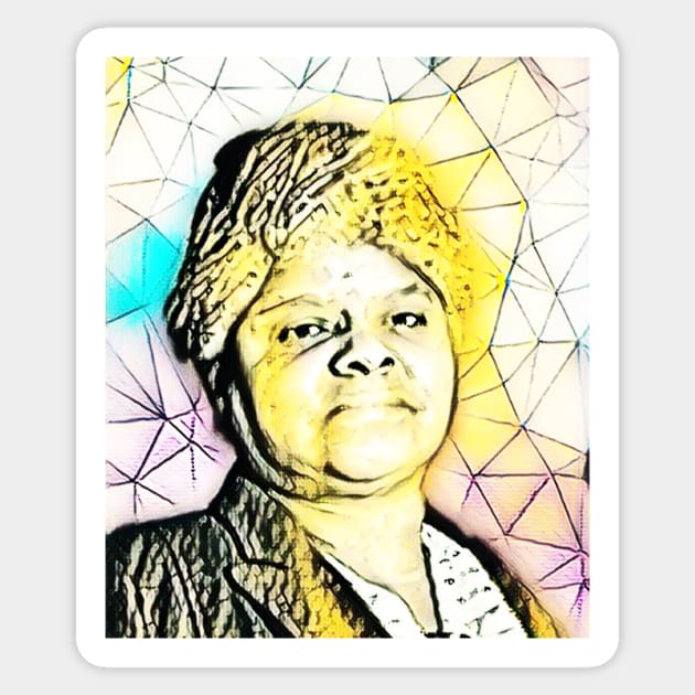 Ida B Wells Portrait | Ida B Wells artwork 2 Sticker by JustLit